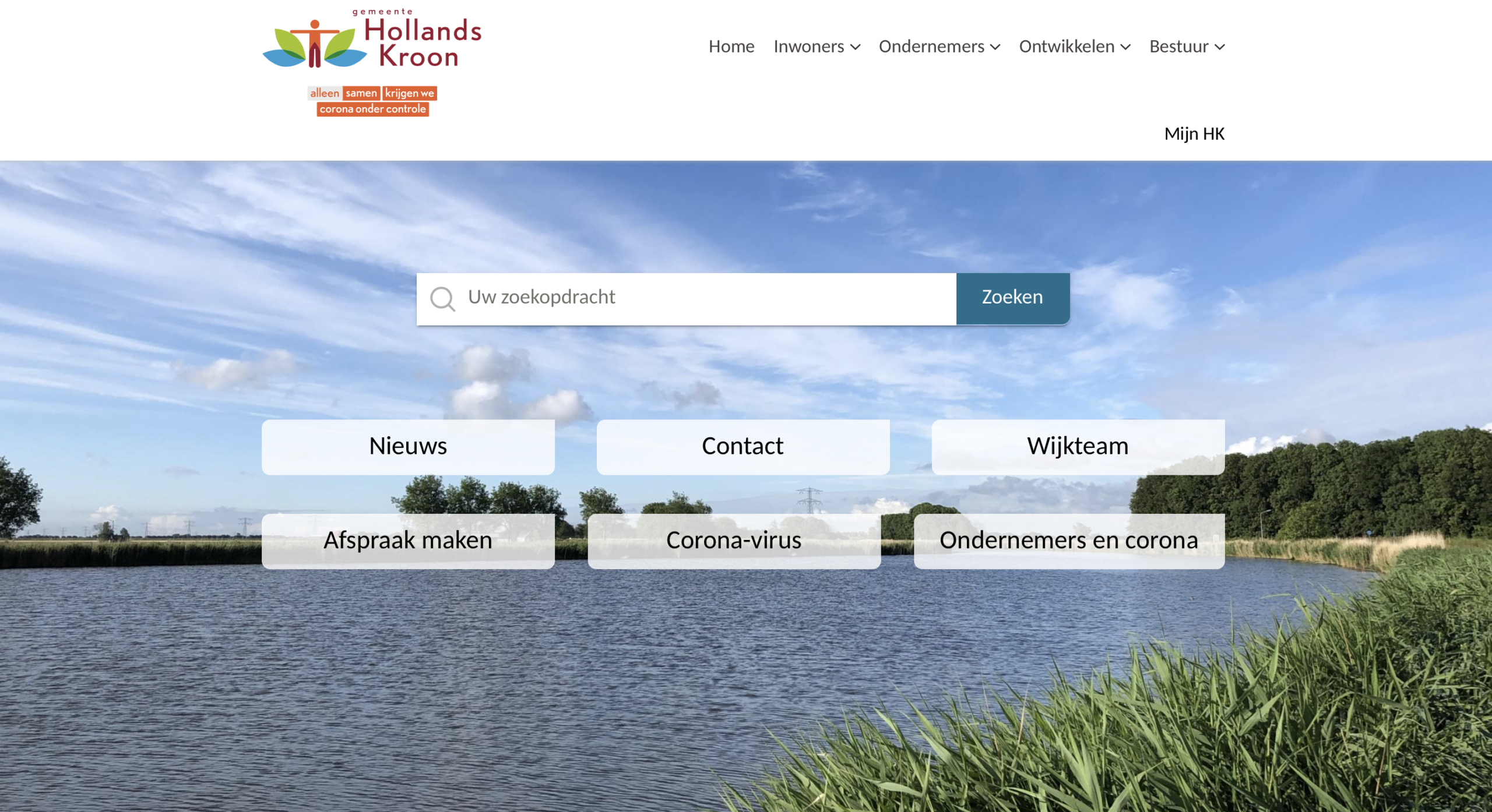 homepage Hollands Kroon